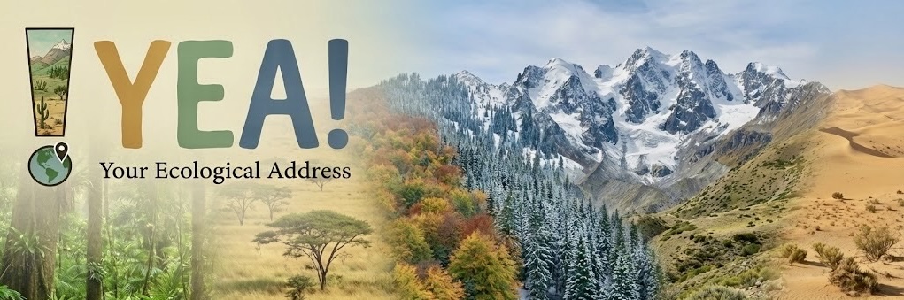 YEA! — Your Ecological Address — A field guide to planet Earth