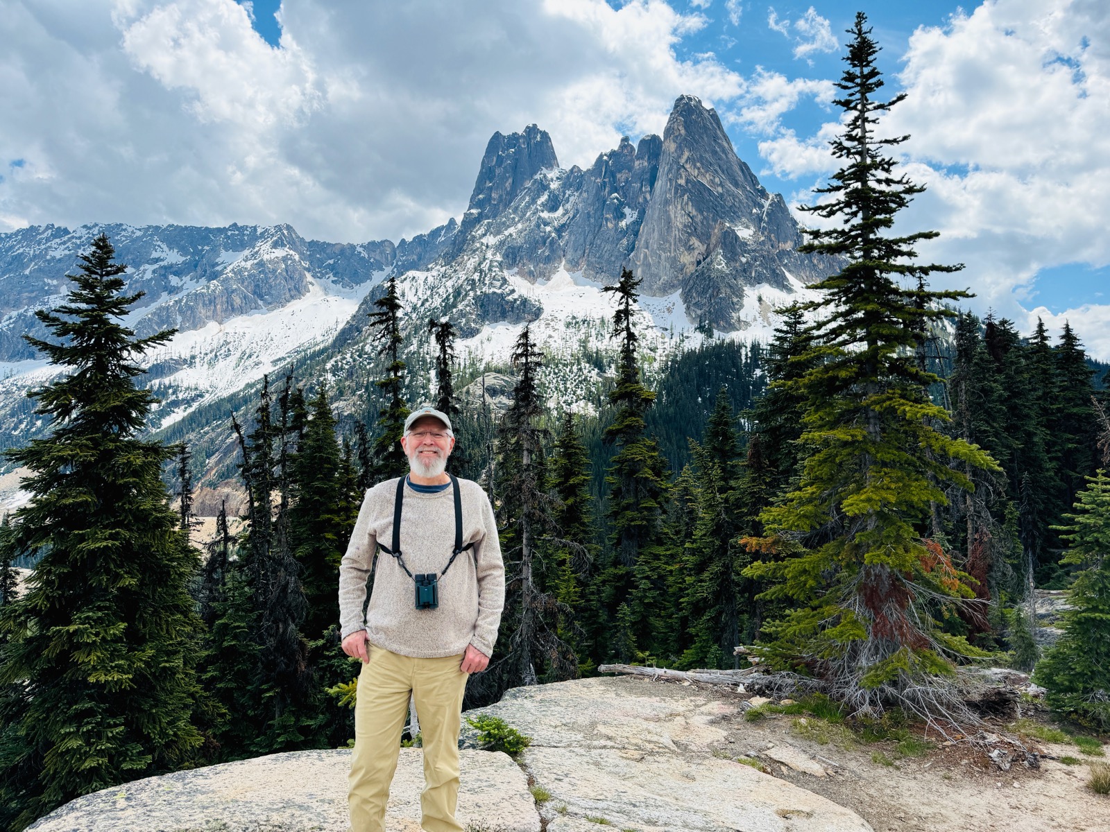 Mike Hamilton in the North Cascades